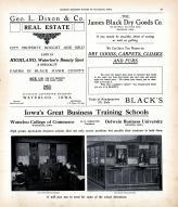 Advertisement 003, Black Hawk County 1910